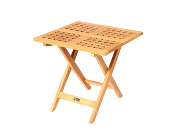 LILLY - Square teak garden table by Traditional Teak - view 2